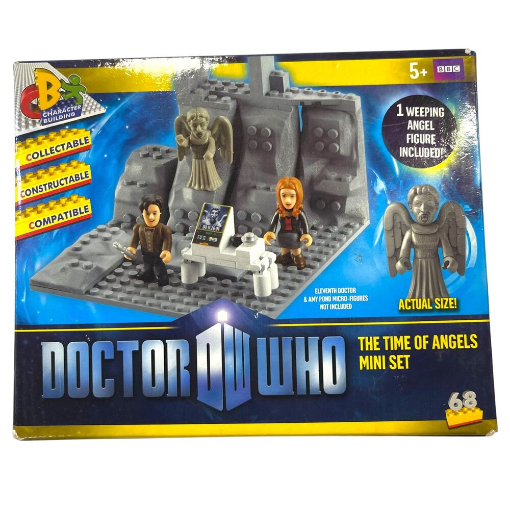 Doctor Who Time of Angels Mini Set Weeping Angel CBI Open Box Sealed Bags
